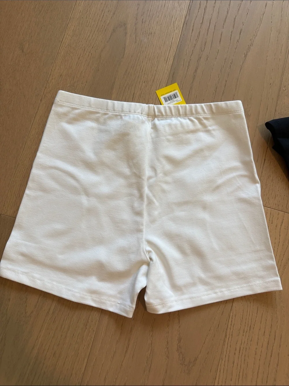 Primary Girls Black and White Bike Shorts 5-Pack- Size 14- NEW